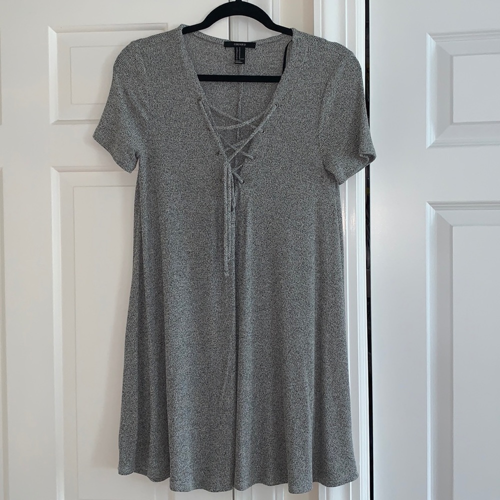 Forever 21 Lace-up Dress